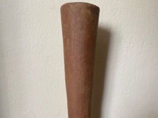 Vase, Asche-und Gesteinsglasur 03