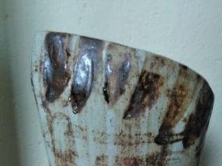 Vase, Asche- und Gesteinsglasuren 31